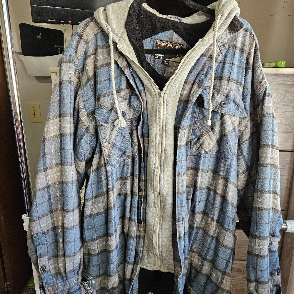 Mountain Club Sz. 2XL Mens Shacket